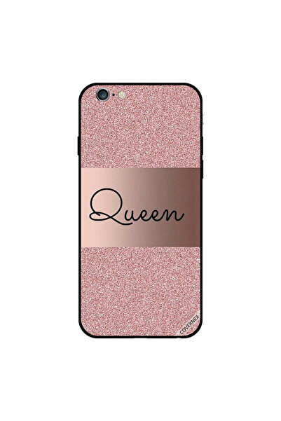 Covernex غطاء حماية لهاتف iPhone 6 Plus بتصميم Queen Glitters BG