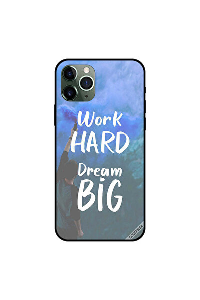 Covernex غطاء حماية لجهاز iPhone 11 Pro Max - اعمل بجد واحلم بألوان كبيرة