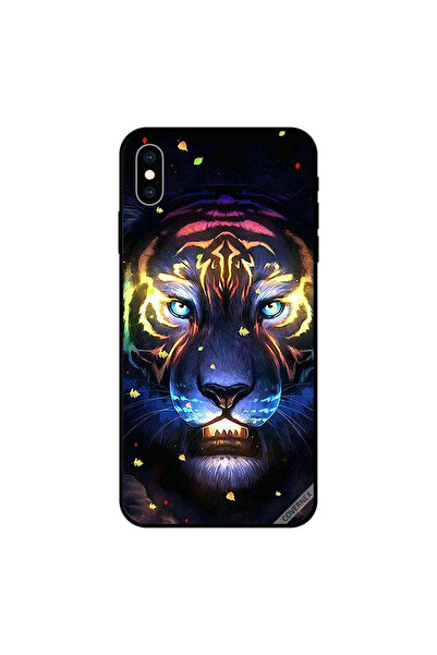 Covernex غطاء حماية لجهاز iPhone XS MAX بتصميم أسد مضيء