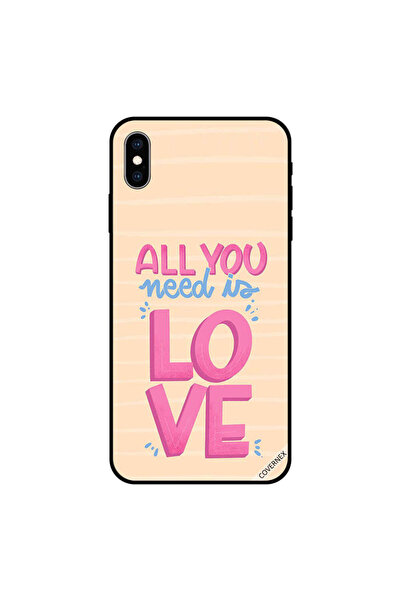 Covernex غطاء حماية لجهاز iPhone XS كل ما تحتاجه هو الحب