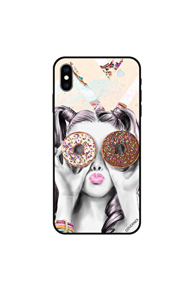 Covernex غطاء حماية iPhone X على شكل دونات بدلاً من العيون