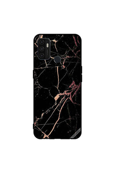 Covernex غطاء حماية لهاتف Oppo A11s/A53 5G بنمط رخامي أسود