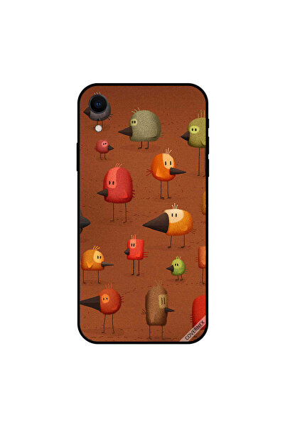 Covernex غطاء حماية iPhone XR برسومات دجاج لطيفة