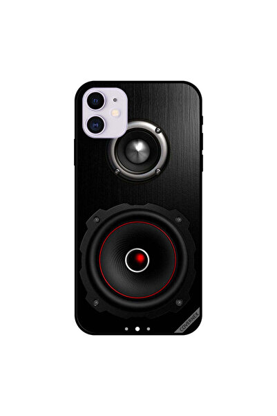 Covernex غطاء وسماعة لجهاز iPhone 11 باللونين الأسود والأحمر