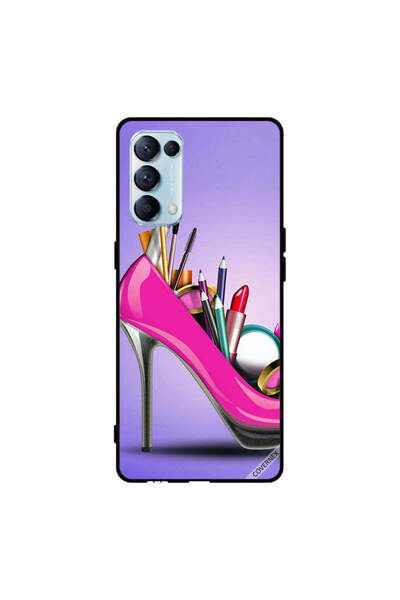 Covernex غطاء حماية لهاتف Oppo Reno5 Pro 5G حذاء مع مكياج