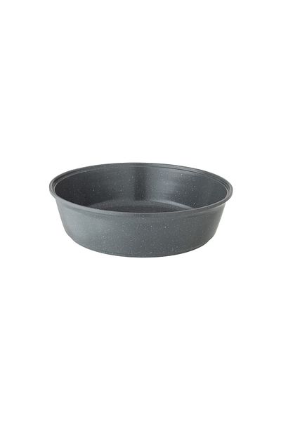 Newflon 28 cm round granite oven tray, gray