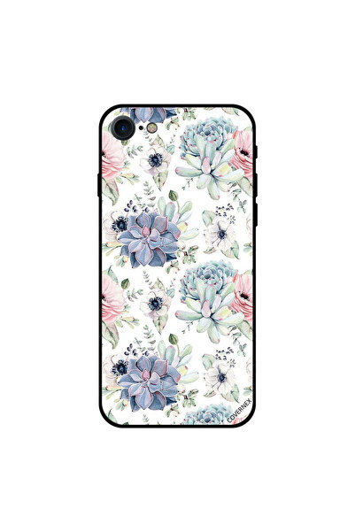 Covernex غطاء حماية لهاتف آيفون 7 بنمط زهور Cutus