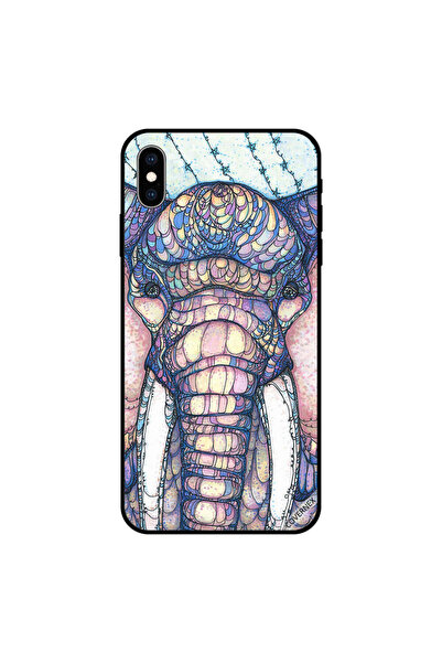 Covernex غطاء حماية لجهاز iPhone X بتصميم فيل وقلم رصاص