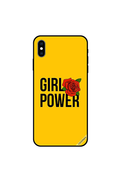 Covernex غطاء حماية آيفون X - فتاة باور يلو