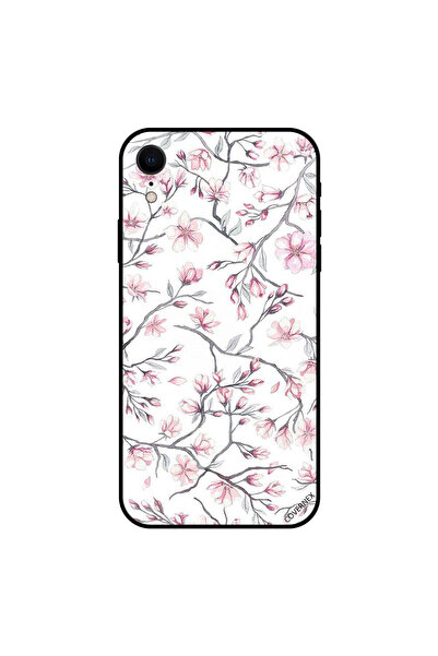 Covernex غطاء حماية لجهاز iPhone XR باقات من الزهور الوردية الصغيرة