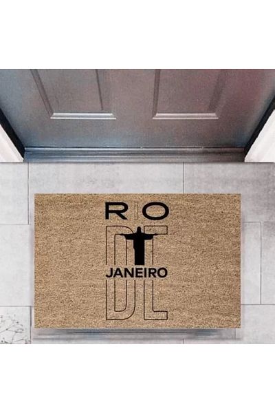 Skygo Digital Printed Decorative Door Mat - Door Front Cities P-2744