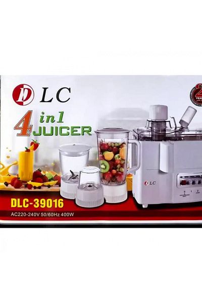 DLC Food Processor And Fruit Juicer 4 In 1 400 W DLC 39016 White