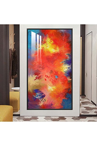 SND لوحة جدارية خشبية فاخرة مع برواز ذهبي و طبقة من الاكرليك الشفاف