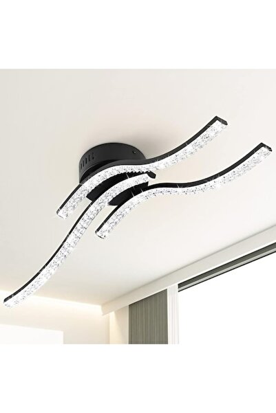 OEM Platforma LED, 3 brate, stil modern, design ondulat, 57 X 11X 15 cm, 24W,...