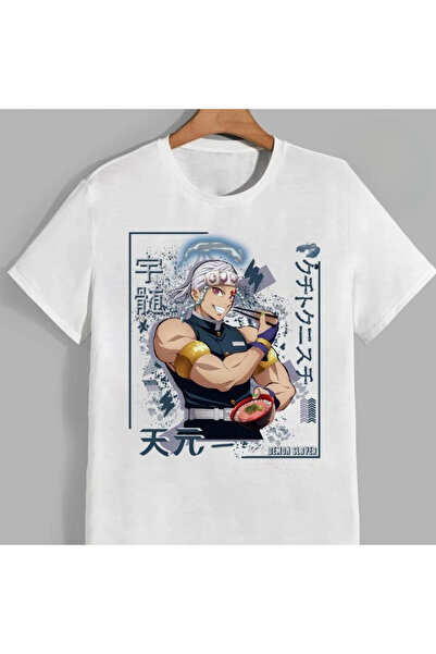 Flood Of Style تي شيرت رجالي منقوش برسومات الرسوم المتحركة كامادو تانجيرو ‌  ...