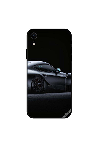 Covernex غطاء حماية آيفون XR - سيارة باللونين الأسود والرمادي