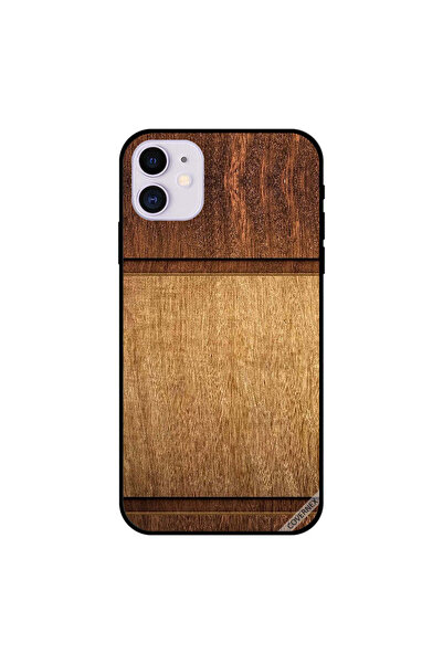 Covernex غطاء حماية لجهاز iPhone 11 بشريطين من الخشب