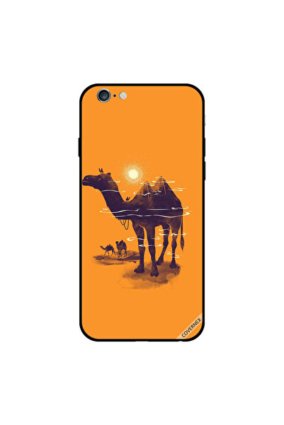 Covernex غطاء حماية لجهاز iPhone 6s Plus مصنوع من الكاميل والهرم من الخلف