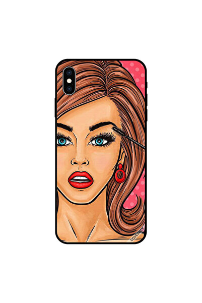 Covernex غطاء حماية لجهاز iPhone XS MAX بتصميم رموش صناعية