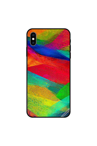 Covernex غطاء حماية لجهاز iPhone XS MAX بفرشاة ملونة