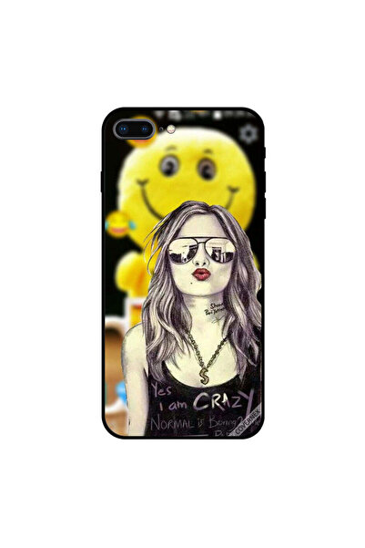 Covernex غطاء حماية لجهاز iPhone 7 Plus نعم أنا مجنون، العادي ممل