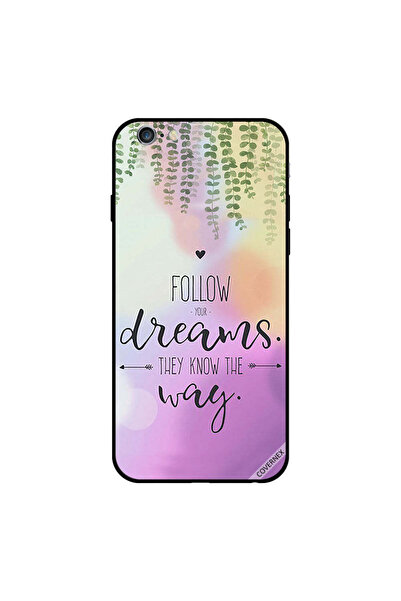 Covernex غطاء حماية لجهاز iPhone 6s Plus اتبع أحلامك فهي تعرف الطريق