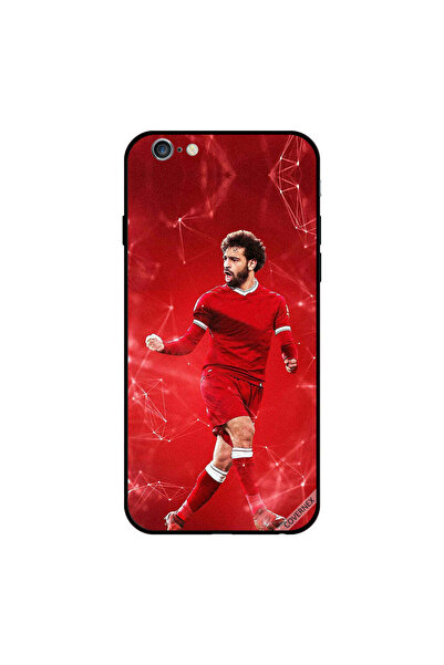 Covernex غطاء حماية لهاتف iPhone 6s Plus نجم كرة القدم المصرية باللون الأحمر ...