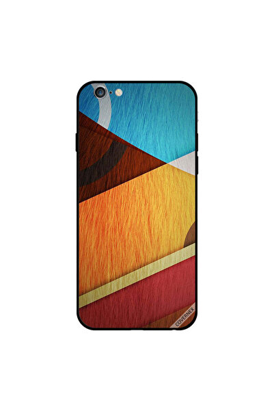 Covernex غطاء حماية لجهاز iPhone 6 Plus بنمط شعر متعدد الألوان