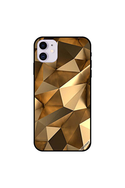 Covernex غطاء حماية لجهاز iPhone 11 بتصميم مثلث ذهبي
