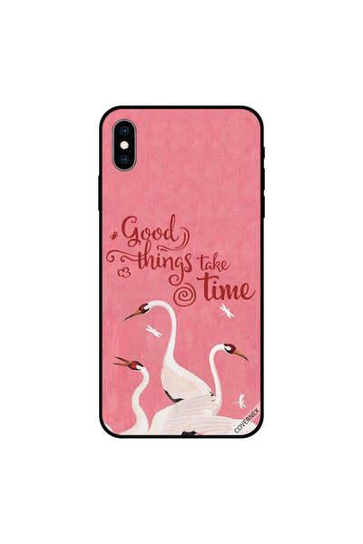 Covernex غطاء حماية iPhone XS - الأشياء الجيدة تستغرق وقتًا