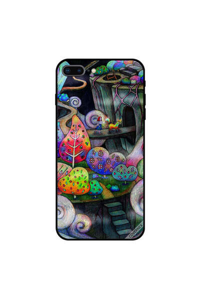 Covernex غطاء حماية لجهاز iPhone 7 Plus بتصميم Forest Fun