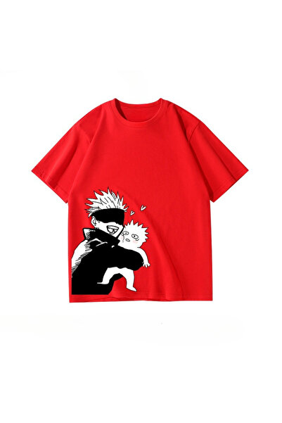 Flood Of Style Tricou unisex cu desen anime Jujutsu Kaisen Gojo Satoru