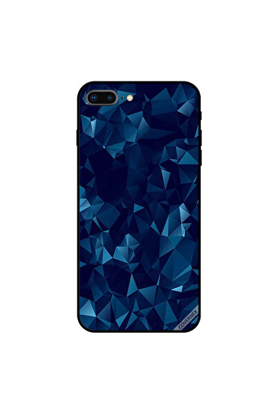 Covernex غطاء حماية لجهاز iPhone 7 Plus بخلفية فسيفسائية زرقاء