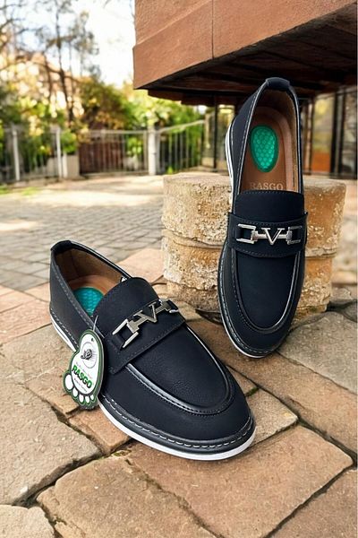 RASGO Men Shoes Comfortable,Orthopedic Sole Ergonomic Design,Nubuck Leather Comfort,Shoes 40,41,42,43,44
