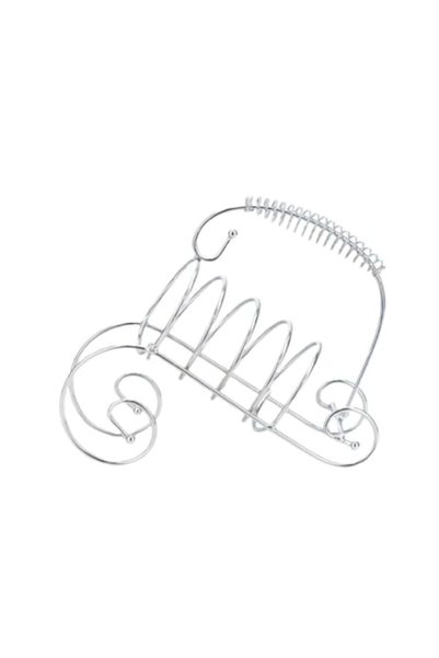 OEM Suport pentru sticle de vin, argintiu, 25x22x9 cm