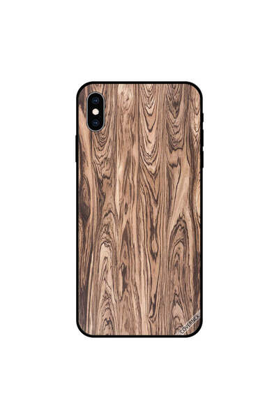 Covernex غطاء حماية لجهاز iPhone XS MAX بنمط خشبي قديم