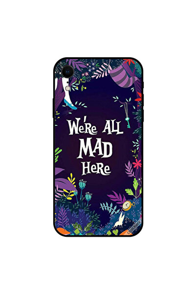 Covernex غطاء حماية iPhone XR "كلنا مجانين هنا"