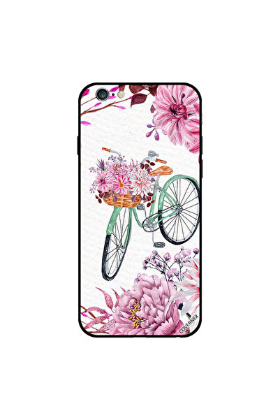 Covernex غطاء حماية لجهاز iPhone 6s بتصميم دائري مع باقة من الزهور