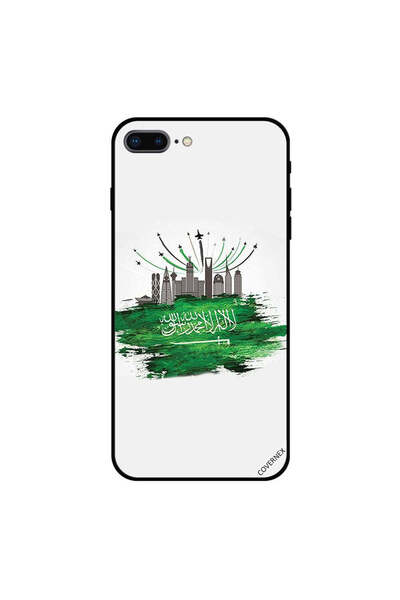 Covernex غطاء حماية لجهاز آيفون 7 بلس - رسم المملكة العربية السعودية