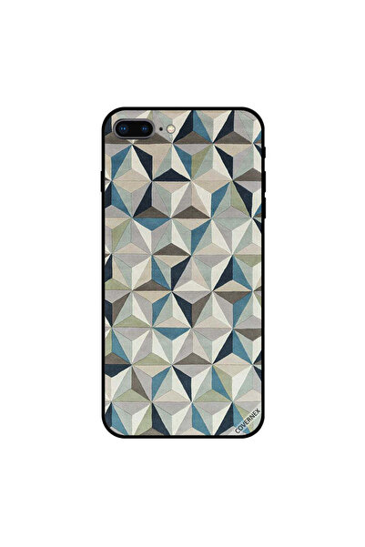 Covernex غطاء حماية لجهاز iPhone 7 Plus بنقشة الماس الأزرق