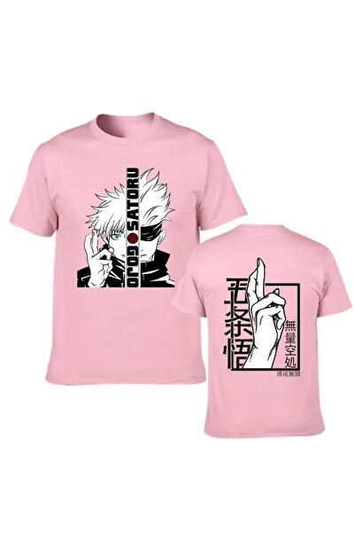 Flood Of Style Μπλουζάκι Unisex με σχέδια Anime Gojo Satoru με γραφική εκτύπωση