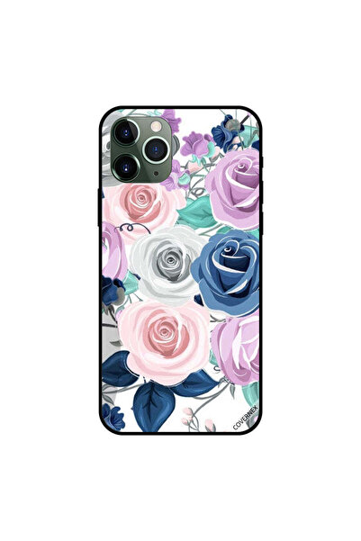 Covernex غطاء حماية لجهاز iPhone 11 Pro بطبعة زهور متعددة الألوان