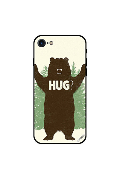 Covernex غطاء حماية لهاتف iPhone 8 بتصميم Bear Hug