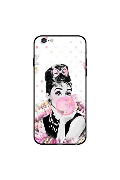 Covernex غطاء حماية لجهاز iPhone 6s بتصميم مشبك شعر وردي