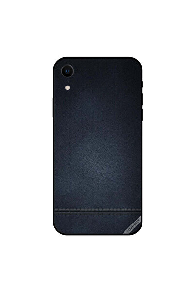 Covernex غطاء حماية لجهاز iPhone XR بنقشة جينز أزرق داكن