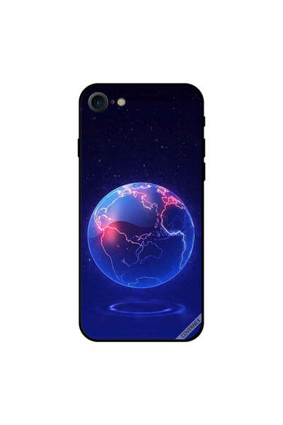 Covernex غطاء حماية لجهاز iPhone 7 بنقشة زرقاء كروية