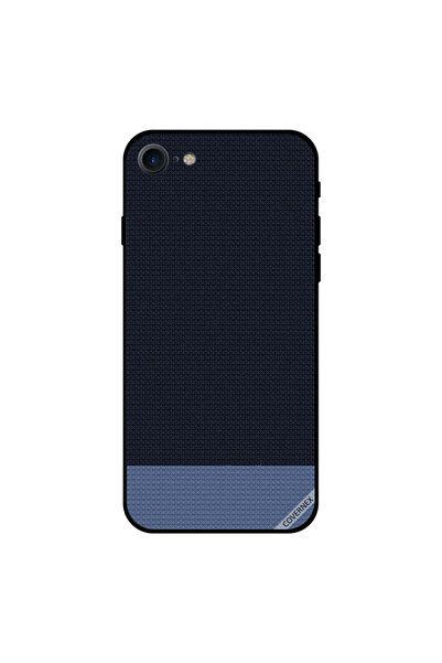 Covernex غطاء حماية لجهاز iPhone 8 بنقشة أشكال منقطة باللون الأزرق