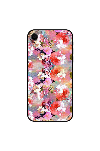 Covernex غطاء حماية iPhone XR برسومات زهور فنية