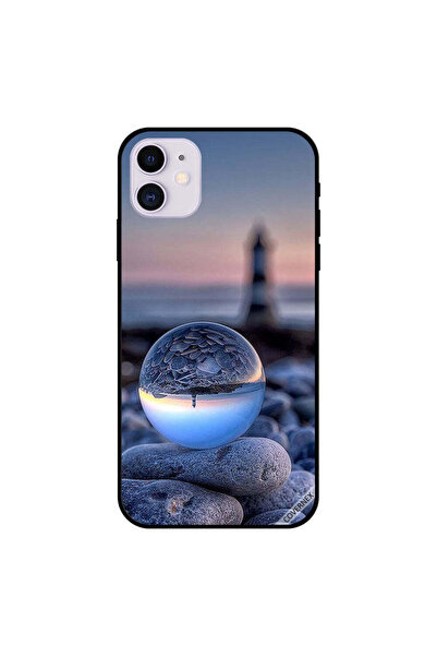 Covernex غطاء حماية لهاتف iPhone 11 بتصميم تصوير رائع للطبيعة في زجاج دائري
