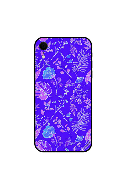 Covernex غطاء حماية لجهاز iPhone XR بنقشة الزهور والأوراق